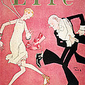 Life Magazine Cover, 1926 by John Held Life Magazine Cover, 1926 by John Held