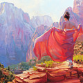Light of Zion Painting by Steve Henderson Light of Zion Painting by Steve Henderson