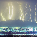 Lightning Over Phoenix Arizona Panorama Photograph by James BO Insogna Lightning Over Phoenix Arizona Panorama Photograph by James BO Insogna