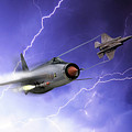 Lightnings Digital Art by Airpower Art Lightnings Digital Art by Airpower Art