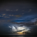Lightning's Water Dance Photograph by Steven Santamour Lightning's Water Dance Photograph by Steven Santamour