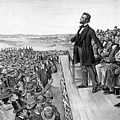 Lincoln Delivering The Gettysburg Address Drawing by War Is Hell Store Lincoln Delivering The Gettysburg Address Drawing by War Is Hell Store