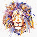 Lion Head Painting by Marian Voicu Lion Head Painting by Marian Voicu