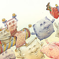 Lisas Journey13 Painting by Kestutis Kasparavicius