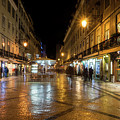Lisbon Portugal Night Magic - Nighttime Shopping in Baixa Pombalina by Georgia Mizuleva Lisbon Portugal Night Magic - Nighttime Shopping in Baixa Pombalina by Georgia Mizuleva