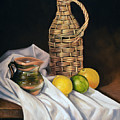 Little Green Jug Painting by Ricardo Chavez-Mendez Little Green Jug Painting by Ricardo Chavez-Mendez