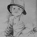 Little Man with a Hat by Genie Morgan