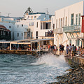 Little Venice, Mykonos Island, Greece Photograph by Michalakis Ppalis Little Venice, Mykonos Island, Greece Photograph by Michalakis Ppalis