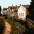 Loire Valley Village Scene by Nancy Mueller Loire Valley Village Scene by Nancy Mueller