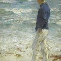 Looking Out to Sea Painting by Henry Scott Tuke Looking Out to Sea Painting by Henry Scott Tuke
