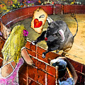 Lova Bull Painting by Miki De Goodaboom Lova Bull Painting by Miki De Goodaboom