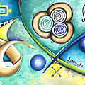 Love and Symbols Painting by Shelly Tschupp Love and Symbols Painting by Shelly Tschupp
