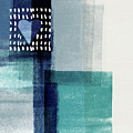 Love In Shades Of Blue- Abstract Art by Linda Woods Mixed Media by Linda Woods Love In Shades Of Blue- Abstract Art by Linda Woods Mixed Media by Linda Woods
