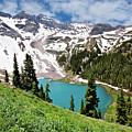 Lower Blue Lake Photograph by Jeff Goulden Lower Blue Lake Photograph by Jeff Goulden