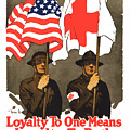 Loyalty To One Means Loyalty To Both Painting by War Is Hell Store Loyalty To One Means Loyalty To Both Painting by War Is Hell Store