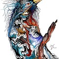 LSD Bird Digital Art by Darren Cannell LSD Bird Digital Art by Darren Cannell