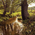 Lyon Valley Creek Painting by Mark Mille Lyon Valley Creek Painting by Mark Mille