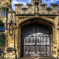 Magdalen College Door - Oxford Photograph by Yhun Suarez Magdalen College Door - Oxford Photograph by Yhun Suarez
