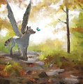 Mahli Painting by Brandy Woods Mahli Painting by Brandy Woods