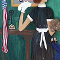 Maid In America Painting by Artist Linda Marie Maid In America Painting by Artist Linda Marie