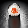 Maki Sushi Roll With Salmon by Johan Swanepoel Maki Sushi Roll With Salmon by Johan Swanepoel