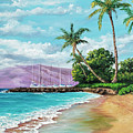 Makila Beach Painting by Darice Machel McGuire Makila Beach Painting by Darice Machel McGuire