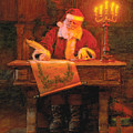 Making a List Painting by Greg Olsen Making a List Painting by Greg Olsen