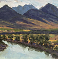 Mallard's Rest, Yellowstone River, MT by Les Herman