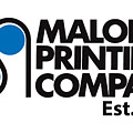 Malone Printing Logo Digital Art by Kevin Putman