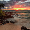 Maluaka Beach Sunset Photograph by Susan Rissi Tregoning Maluaka Beach Sunset Photograph by Susan Rissi Tregoning