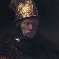 Man in the Golden Helmet Painting by Rembrandt van Rijn Man in the Golden Helmet Painting by Rembrandt van Rijn