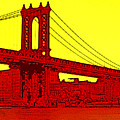 Manhattan Bridge Photograph by Julie Lueders Manhattan Bridge Photograph by Julie Lueders