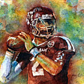Manziel Painting by Hailey E Herrera Manziel Painting by Hailey E Herrera