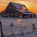 Mapleton Barn Photograph by Wesley Aston Mapleton Barn Photograph by Wesley Aston