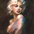 Marilyn romantic WW 1 Painting by Theo Danella Marilyn romantic WW 1 Painting by Theo Danella