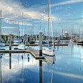 Marina Sunrise Photograph by Farol Tomson Marina Sunrise Photograph by Farol Tomson