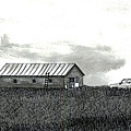 Maritime Farm Drawing by Jonathan Baldock
