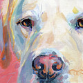 Martha's Pink Nose Painting by Kimberly Santini Martha's Pink Nose Painting by Kimberly Santini