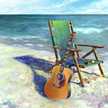 Martin Goes to the Beach Painting by Andrew King Martin Goes to the Beach Painting by Andrew King