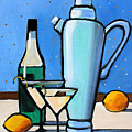 Martini Night Painting by Toni Grote Martini Night Painting by Toni Grote