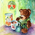 Matilda And The Lemon Curd Shortbread Painting by Miki De Goodaboom Matilda And The Lemon Curd Shortbread Painting by Miki De Goodaboom