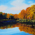 Mattawamkeag River in Autumn by Laura Tasheiko Mattawamkeag River in Autumn by Laura Tasheiko