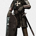 Medieval Warrior - 06 Painting by AM FineArtPrints Medieval Warrior - 06 Painting by AM FineArtPrints