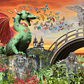 Medusa's Realm at Sunset by Lucy Arnold Medusa's Realm at Sunset by Lucy Arnold