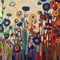 Meet Me in My Garden Dreams Painting by Jennifer Lommers Meet Me in My Garden Dreams Painting by Jennifer Lommers
