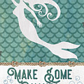 Mermaid Waves 1 by Debbie DeWitt Mermaid Waves 1 by Debbie DeWitt