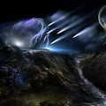 Meteors Fractal Art Composition Digital Art by Rolando Burbon Meteors Fractal Art Composition Digital Art by Rolando Burbon
