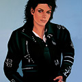 Michael Jackson Bad Painting by Paul Meijering Michael Jackson Bad Painting by Paul Meijering