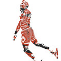 Michael Jordan Chicago Bulls Pixel Art 11 by Joe Hamilton Michael Jordan Chicago Bulls Pixel Art 11 by Joe Hamilton