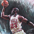 Michael Jordan Pastel by Ylli Haruni Michael Jordan Pastel by Ylli Haruni